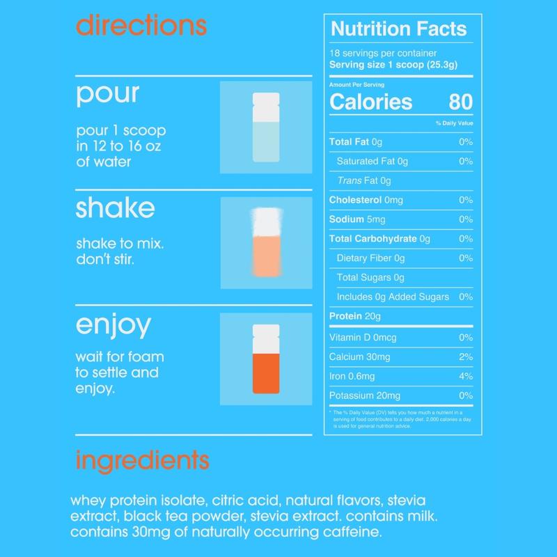lustre™ whey protein powder