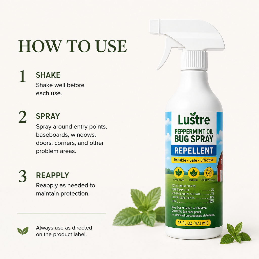 Peppermint Oil Bug Spray