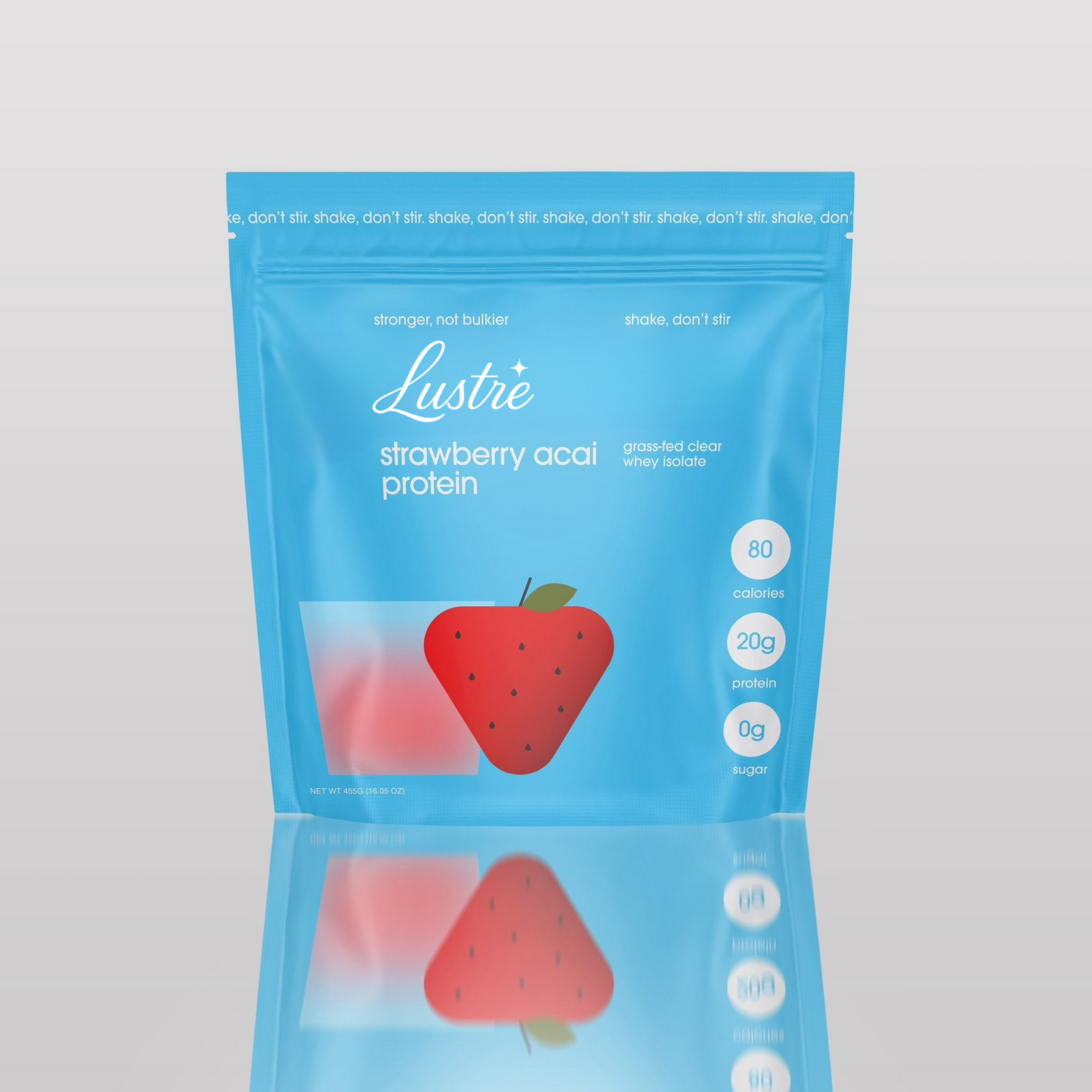 lustre™ whey protein powder