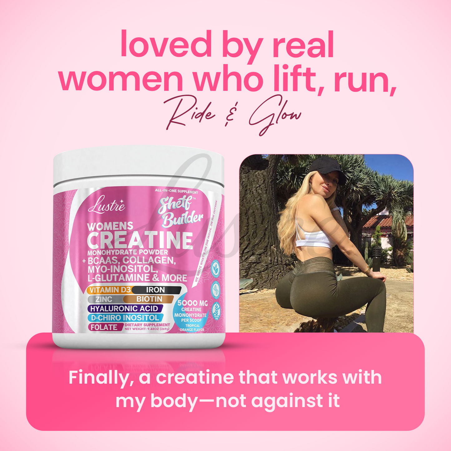 lustre™ women's creatine