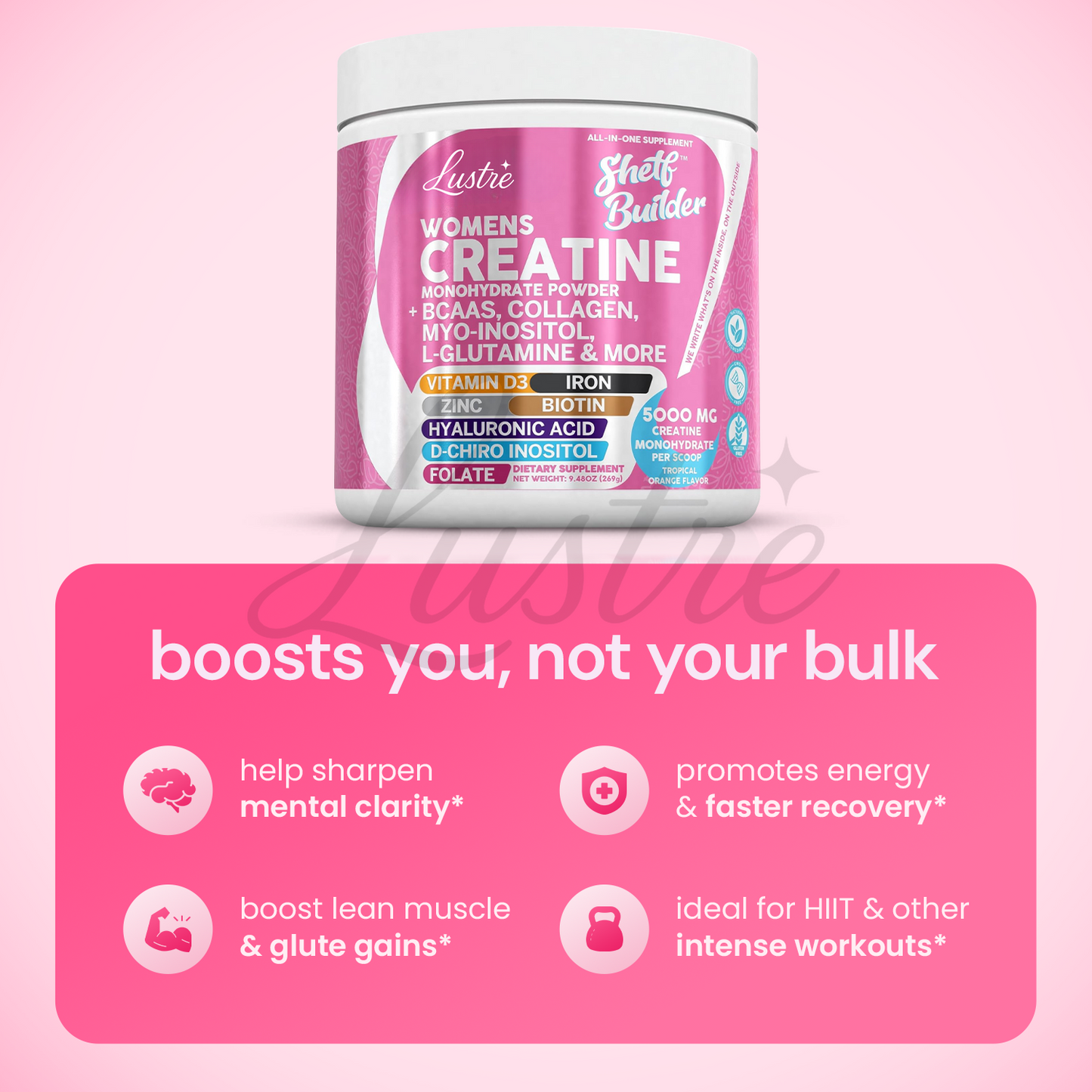 lustre™ women's creatine
