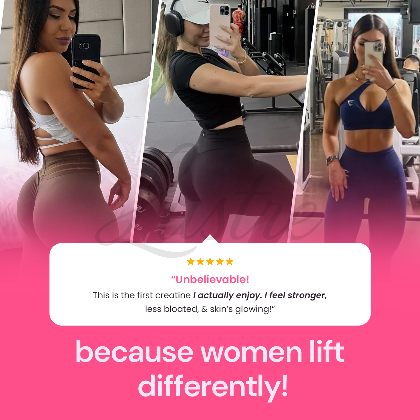 lustre™ women's creatine